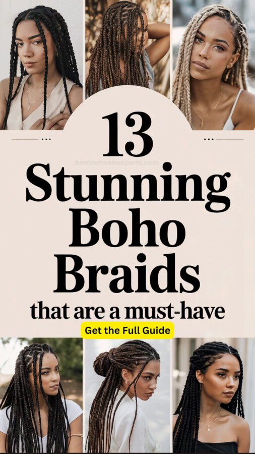 Tresse bohème facile étape par étape