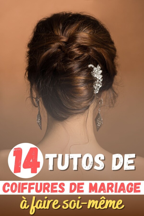 coiffure simple mariage