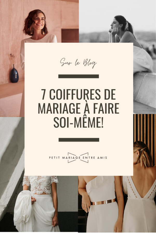 coiffure simple mariage