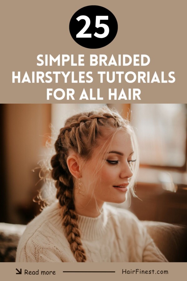 Tresse bohème facile étape par étape