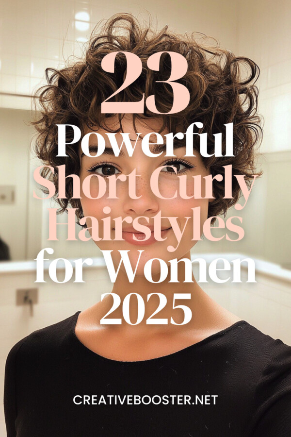 Carré bouclé court femme