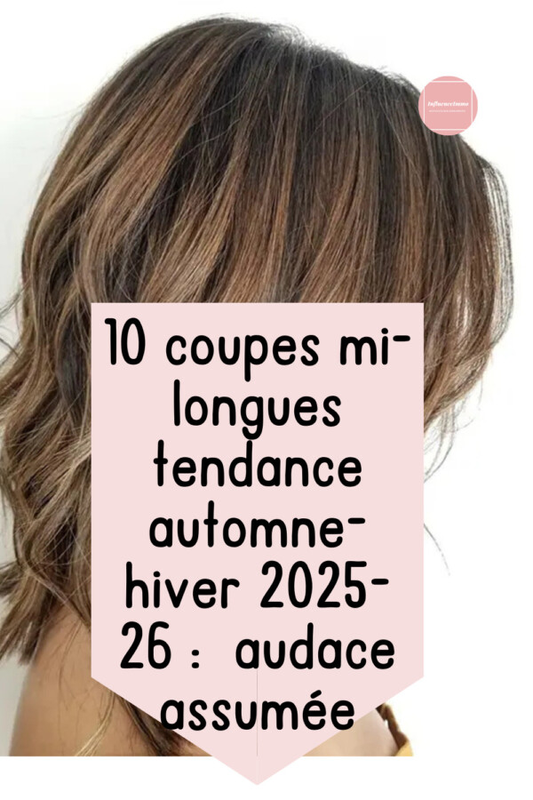 coiffure facile cheveux mi-longs