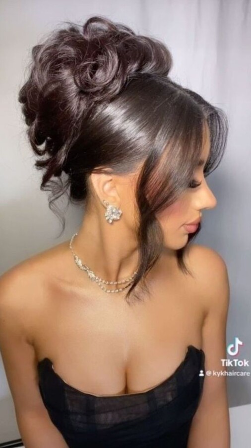 coiffure invité mariage