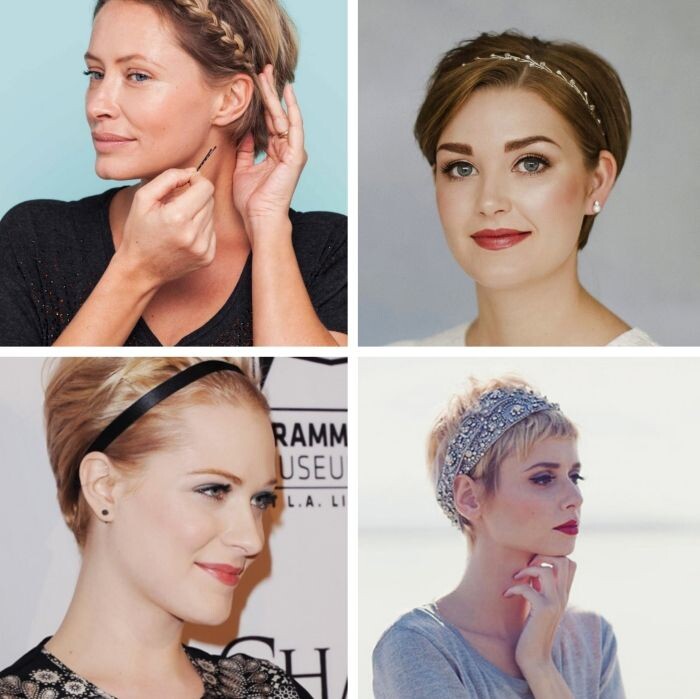 coiffure mariage cheveux courts