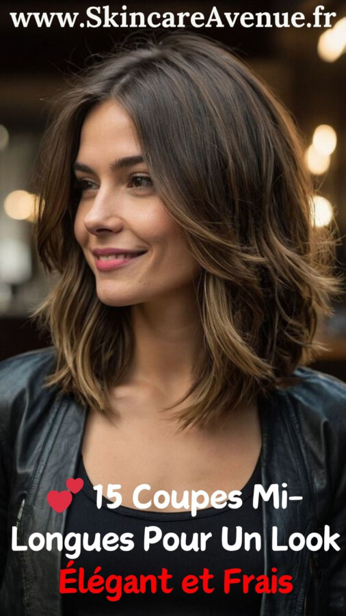 coiffure femme mi long dégradé