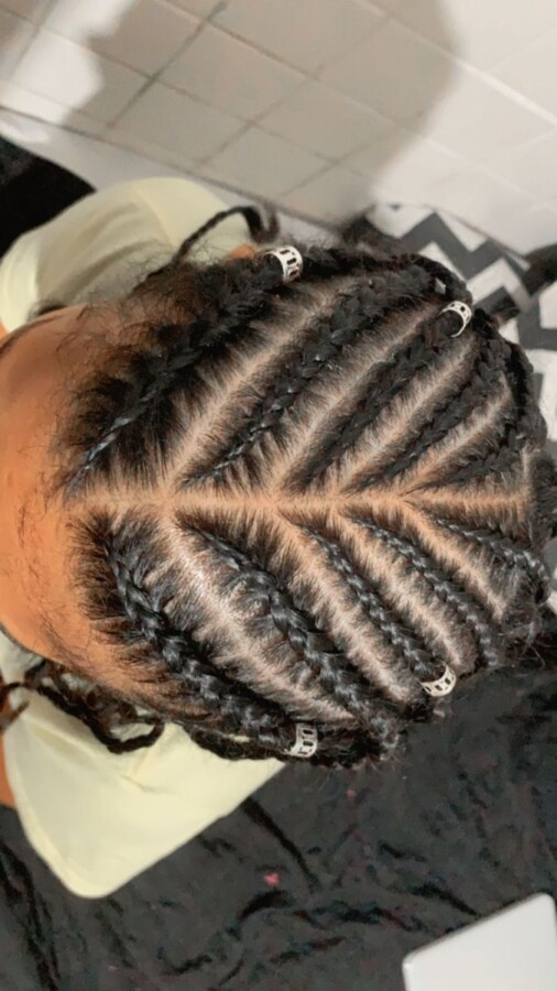 Tresse épi de blé naturelle