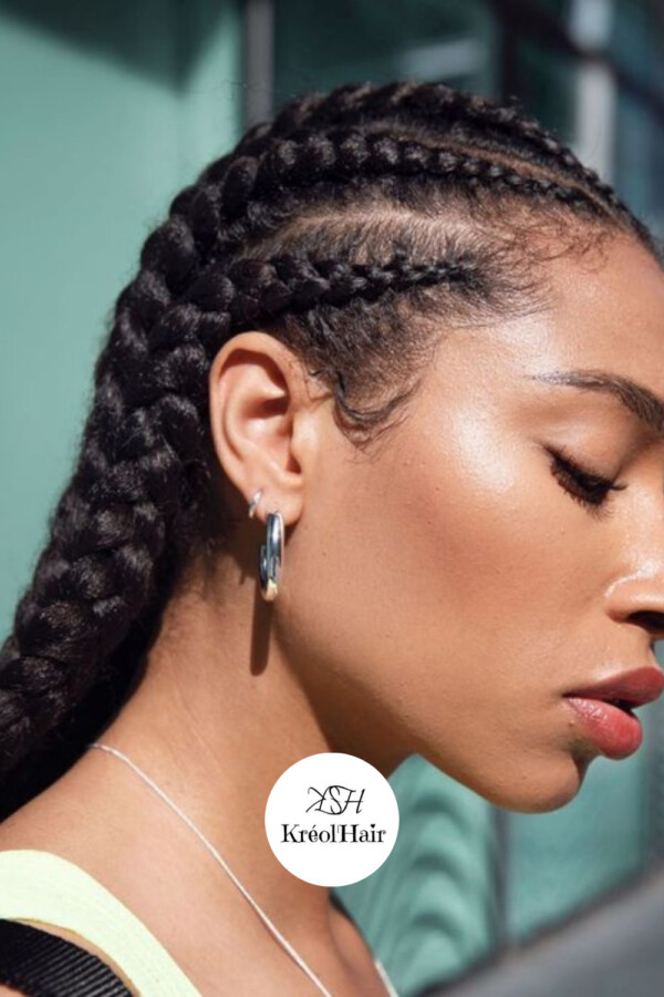 Tresse épi de blé naturelle