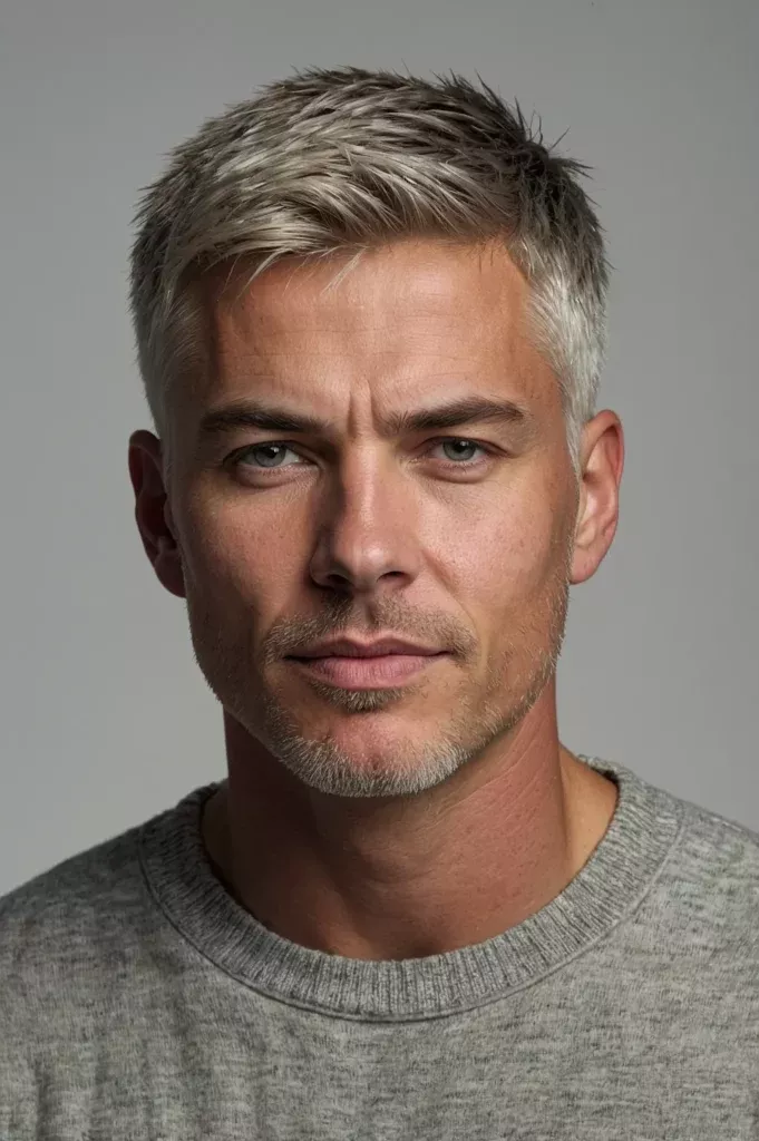 coiffure courte homme