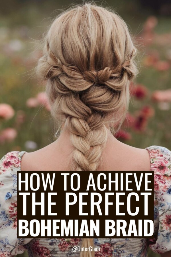 Tresse bohème facile étape par étape