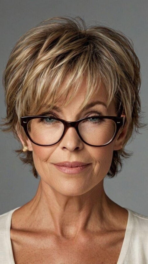 coiffure femme 60 ans