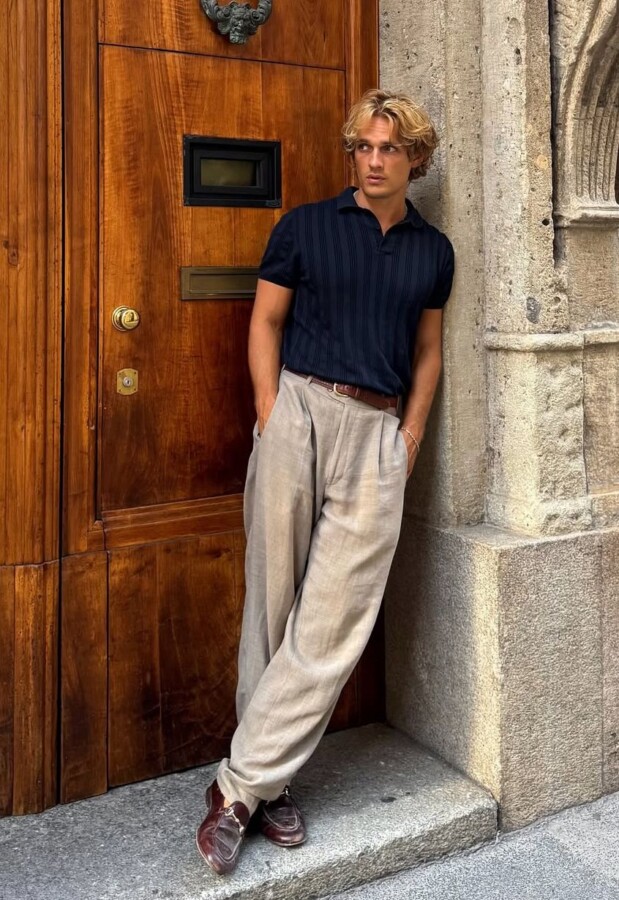 Mode masculine années 80