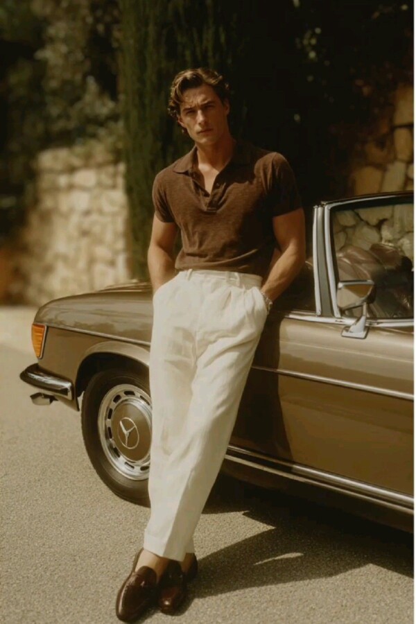 Tenue rétro homme 1980