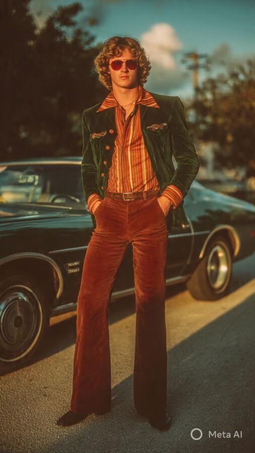 Style vintage années quatre-vingt