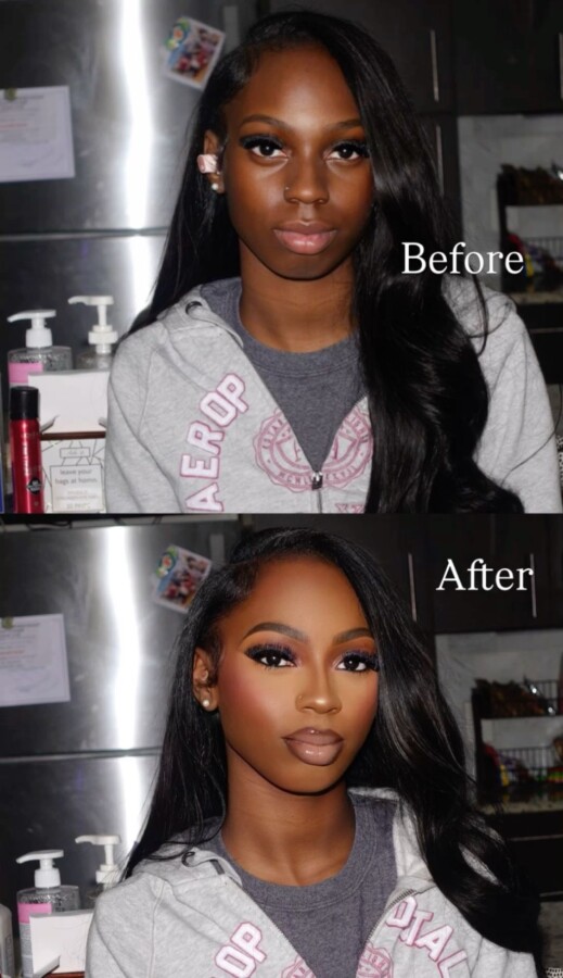 maquillage naturel yeux marrons
