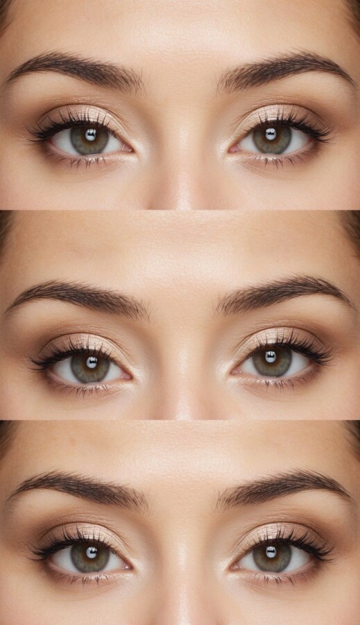 yeux marrons maquillage naturel