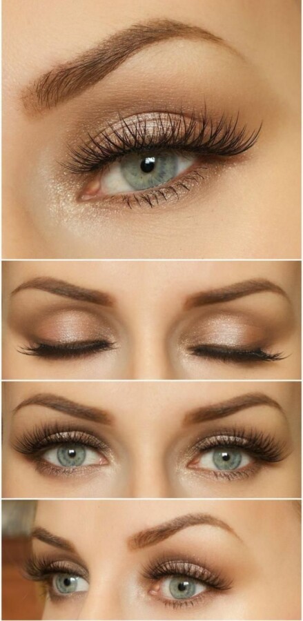 yeux marrons maquillage naturel