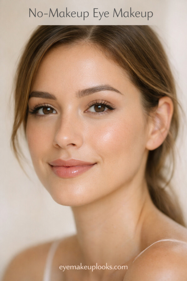 yeux marrons maquillage naturel