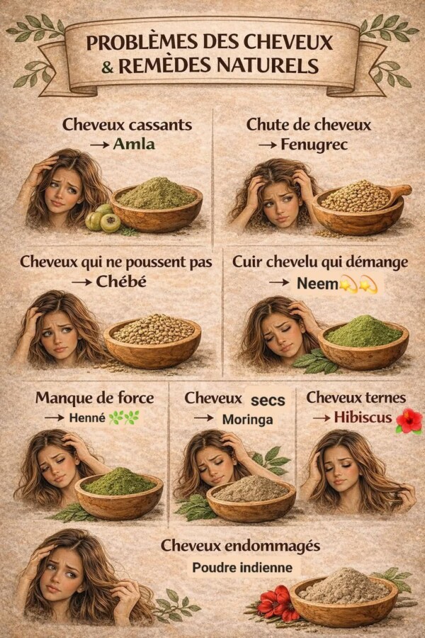 Masque maison pour cheveux secs