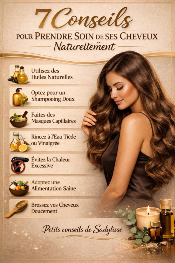 Cheveux abîmés masque naturel maison