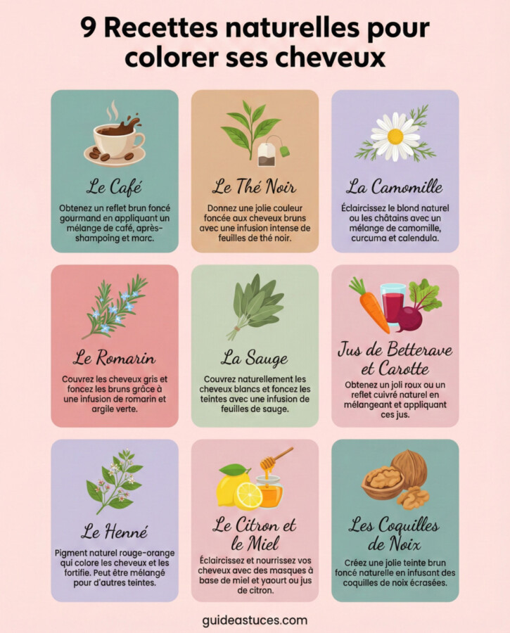 Cheveux abîmés masque naturel maison