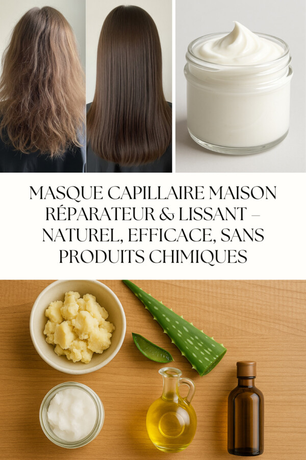 Préparer masque cheveux naturel