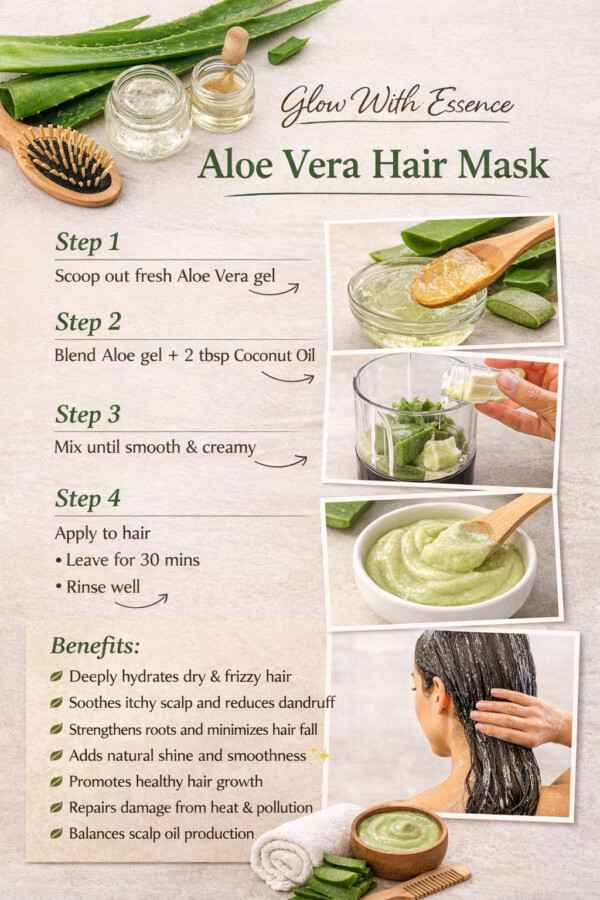 Recette masque capillaire maison