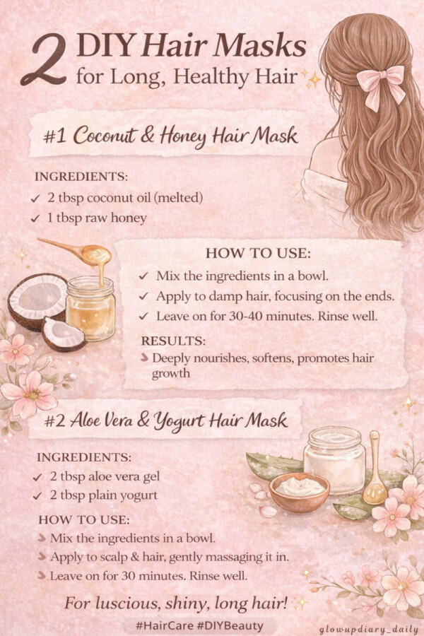 Recette masque capillaire maison