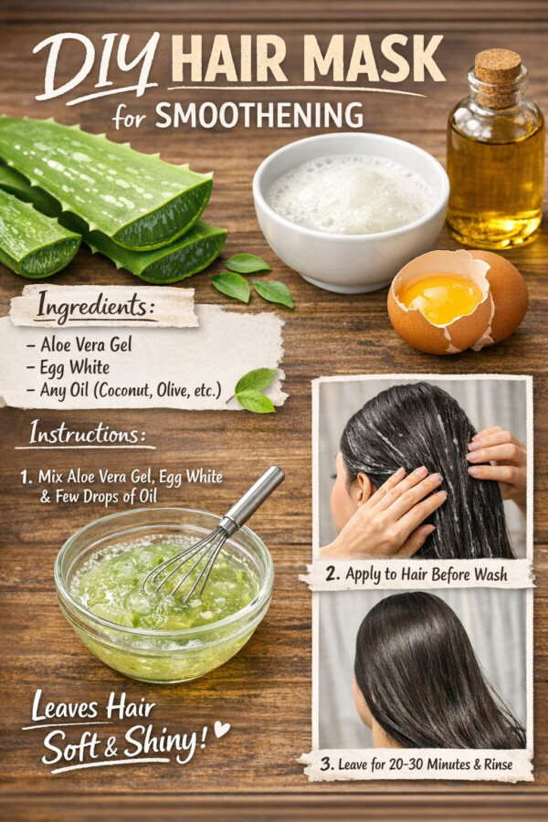Recette masque capillaire maison