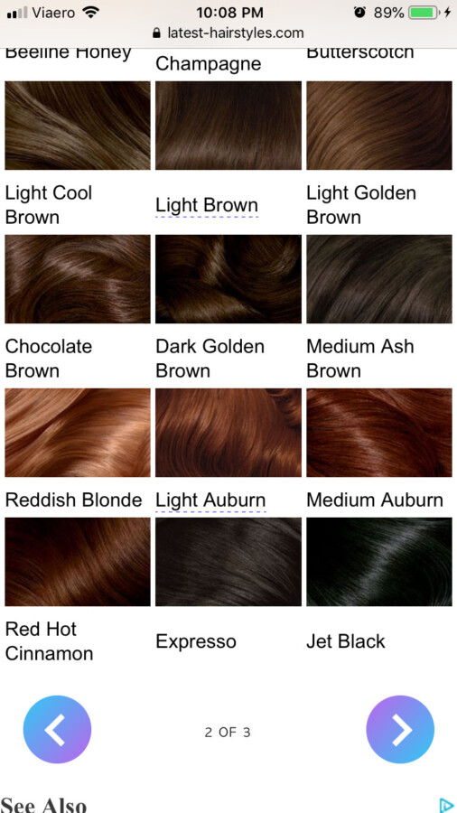 Tonalités cheveux 2025