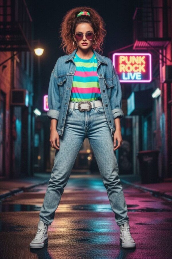 couleurs vintage mode femme
