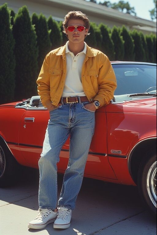 Les tendances vestimentaires masculines des années 80 à redécouvrir