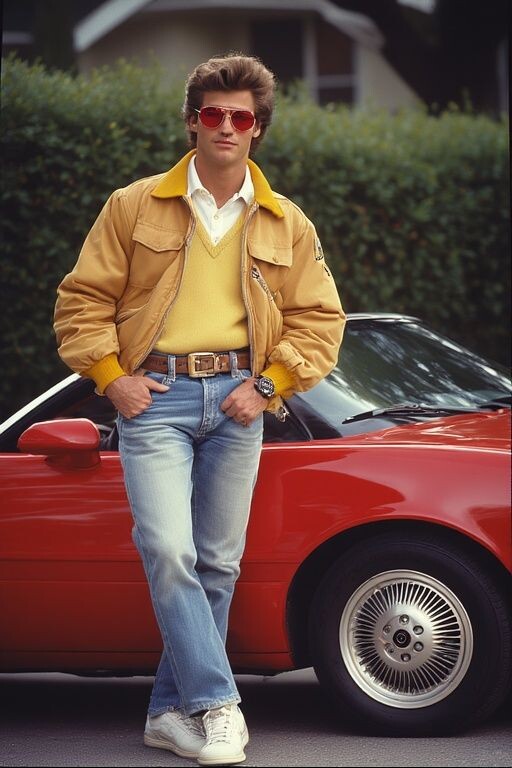 Mode hommes années 80