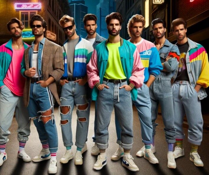 Styles vestimentaires masculins 80s