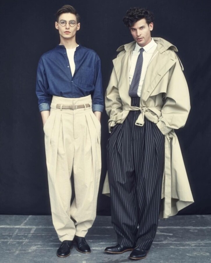 Tendances mode hommes 1980s