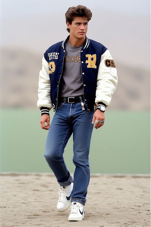 Tendances mode hommes 1980s