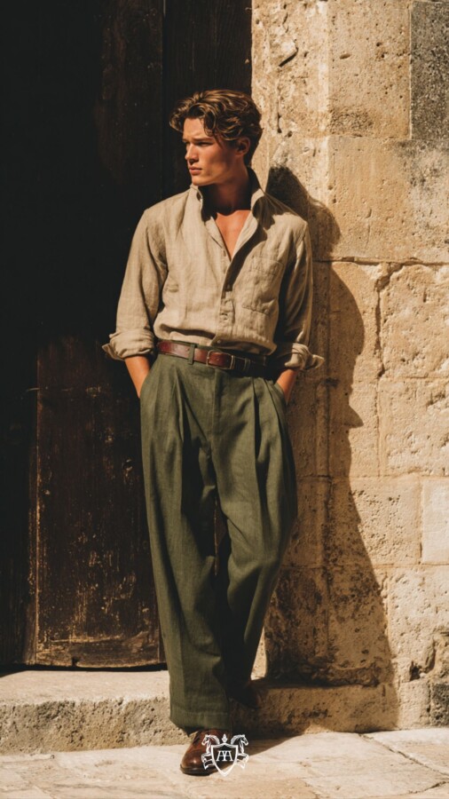 accessoires vintage années 80 homme