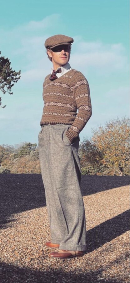 accessoires vintage années 80 homme