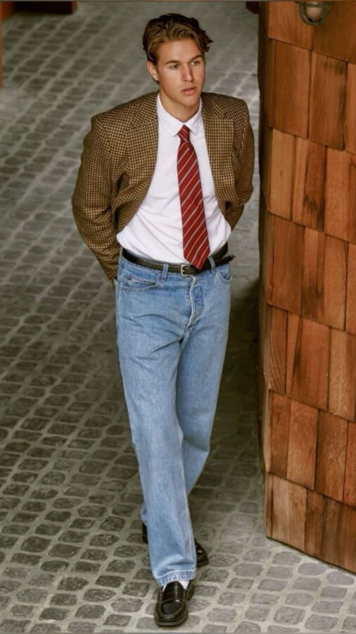 accessoires rétro années 80 homme