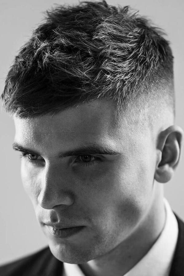 soin coupe courte homme