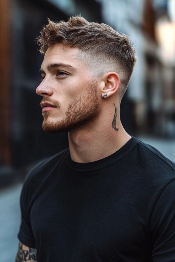 coupe courte homme produits coiffants