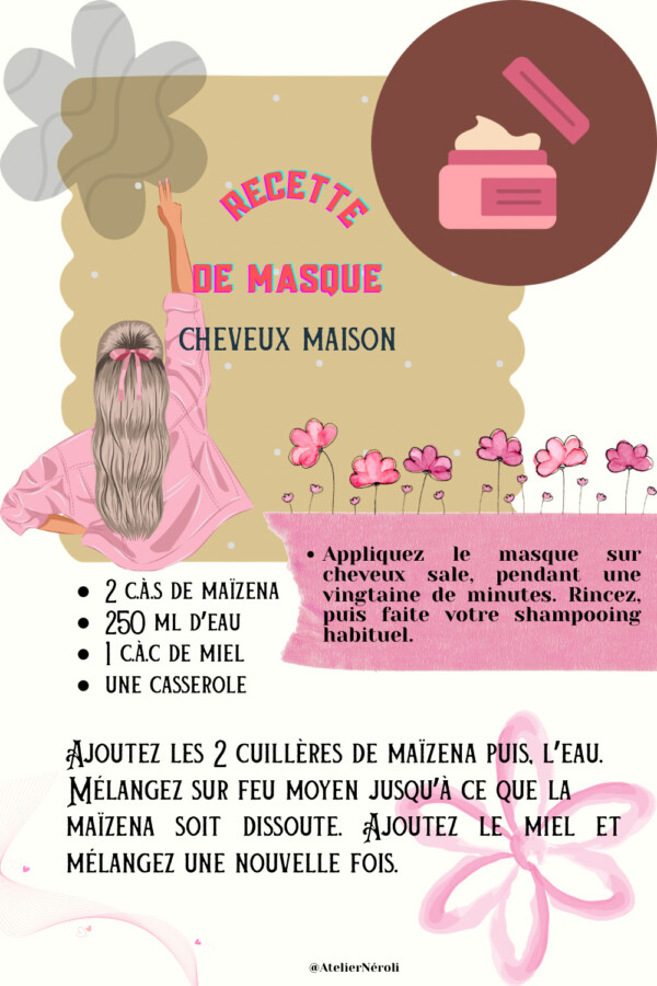 bienfaits soins maison capillaires