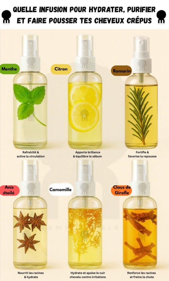masque naturel pour cheveux