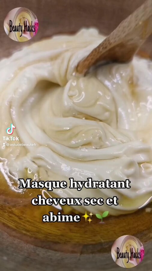 Masques maison pour cheveux secs