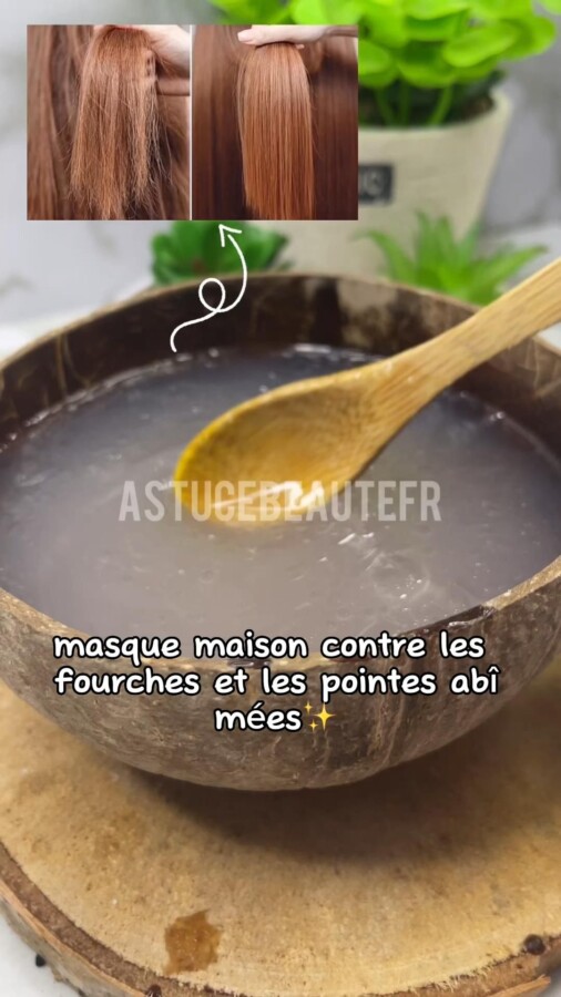 Recettes naturelles masques cheveux