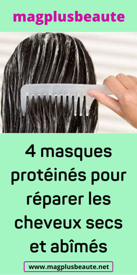 Recettes naturelles masques cheveux