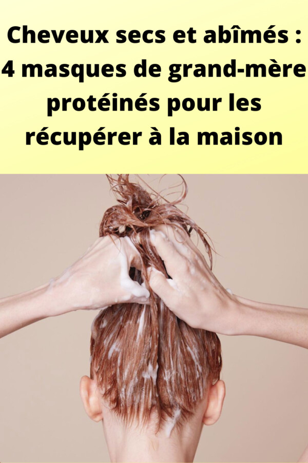 Recettes naturelles masques cheveux