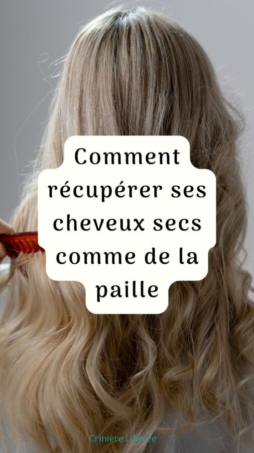Soins capillaires maison secs