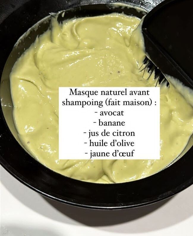 Soins capillaires maison secs